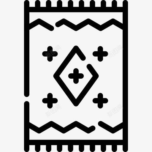 墨西哥地毯3直线型图标svg_新图网 https://ixintu.com 墨西哥地毯3 直线型