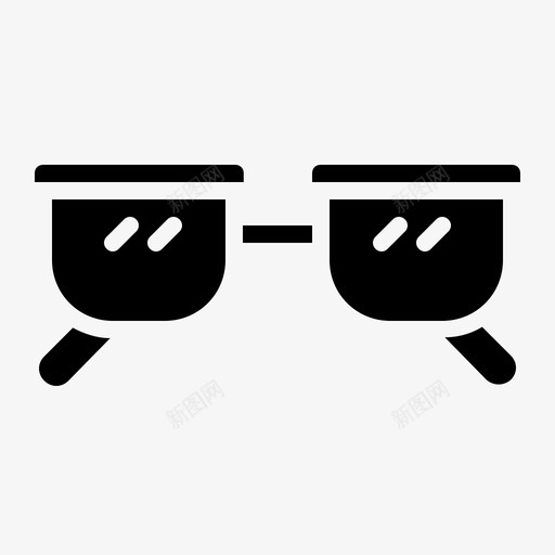 太阳镜旅行套装图标svg_新图网 https://ixintu.com 太阳镜 旅行套装