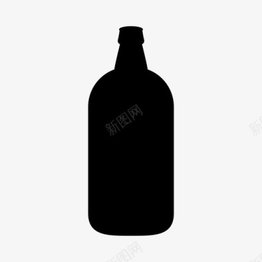 瓶子饮料玻璃杯图标图标