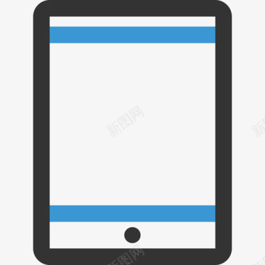 Ipad电子和设备2边框颜色图标图标