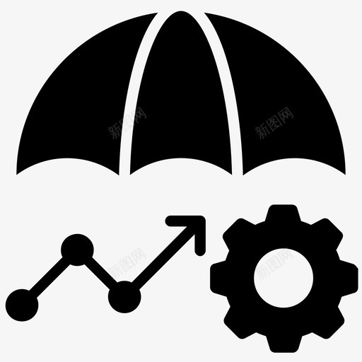 风险管理业务保护风险分析图标svg_新图网 https://ixintu.com 业务保护 营销策略字形图标 风险分析 风险控制 风险管理 风险缓解