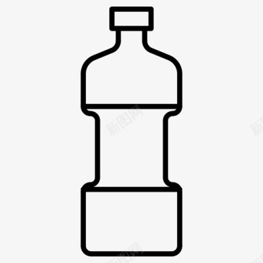 瓶子桶液体图标图标