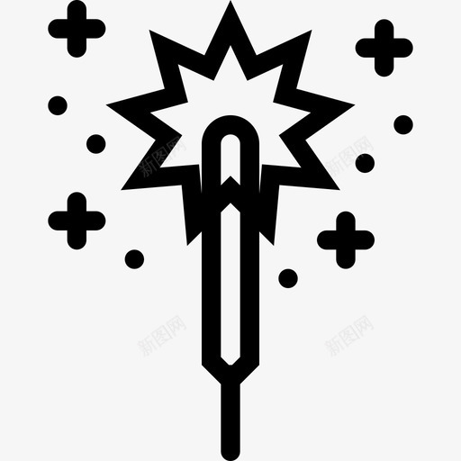 Sparklerparty8直系图标svg_新图网 https://ixintu.com Sparkler party8 直系