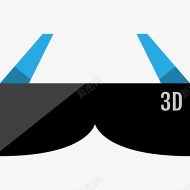 3d眼镜电子游戏2平板图标图标
