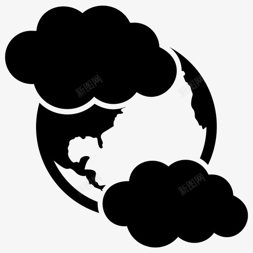 环境污染空气污染气候变化图标svg_新图网 https://ixintu.com 全球变暖 全球变暖雕文图标 全球污染 气候变化 环境污染 空气污染