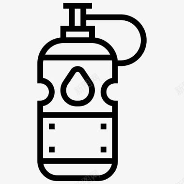 水配件瓶子图标图标