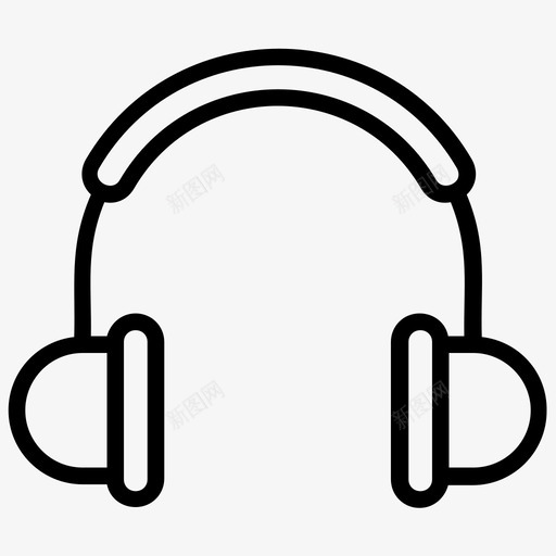 耳机无线耳机festajunina元素线图标svg_新图网 https://ixintu.com festajunina元素线图标 无线耳机 耳机