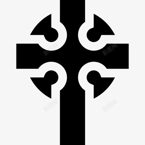 十字架圣帕特里克第六天满了图标svg_新图网 https://ixintu.com 十字架 圣帕特里克第六天 满了