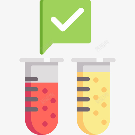 血液测试化学6级平坦图标svg_新图网 https://ixintu.com 化学6级 平坦 血液测试
