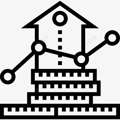 利润商业策略3线性图标svg_新图网 https://ixintu.com 利润 商业策略3 线性