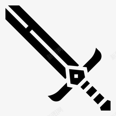 剑战斗刀图标图标