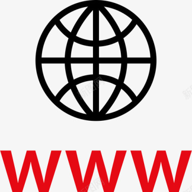 Www互联网3扁平图标图标