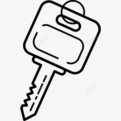 手绘杂项钥匙图标svg_新图网 https://ixintu.com 手绘杂项钥匙