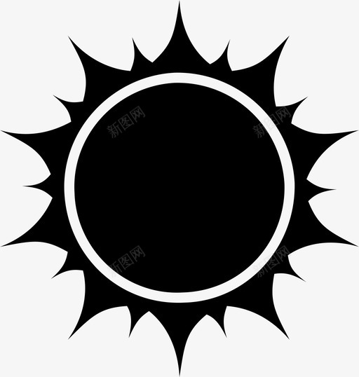 阳光沙滩炎热图标svg_新图网 https://ixintu.com 夏天 沙滩 炎热 阳光 阳光明媚