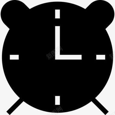 闹钟iosul3填充图标图标