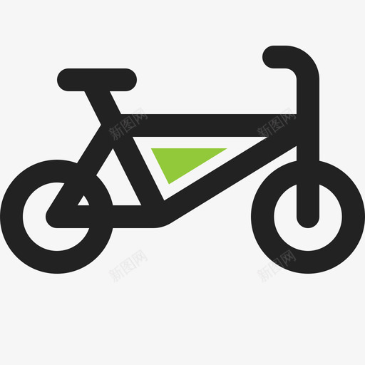 自行车交通工具旅行图标svg_新图网 https://ixintu.com 交通工具 旅行 自行车