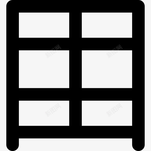 抽屉柜户型9轮廓图标svg_新图网 https://ixintu.com 户型9 抽屉柜 轮廓