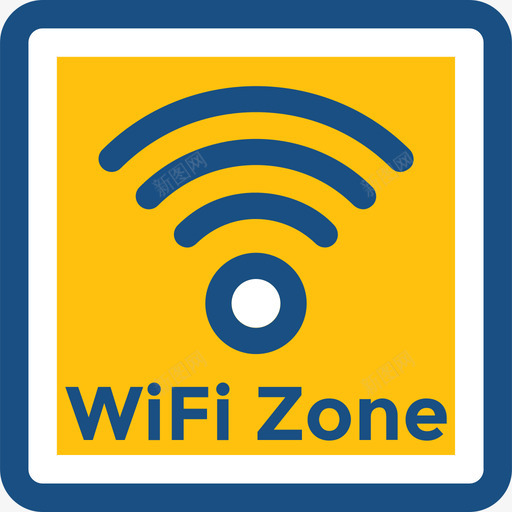 Wifi互联网2双色调图标svg_新图网 https://ixintu.com Wifi 互联网2 双色调