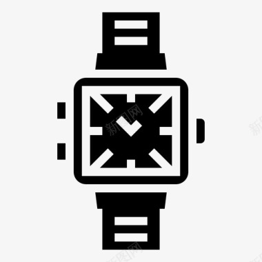 手表时钟电子图标图标