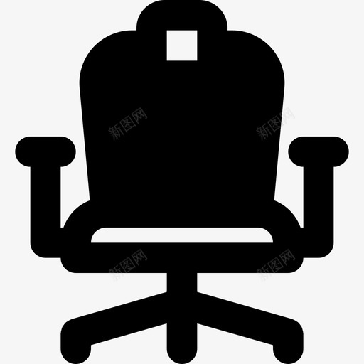 办公桌椅25号办公室实心图标svg_新图网 https://ixintu.com 25号办公室 办公桌椅 实心