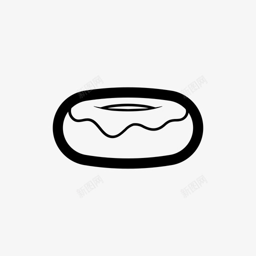 甜甜圈早餐咖啡图标svg_新图网 https://ixintu.com 咖啡 垃圾食品 好吃的1 扣篮 早餐 甜甜圈 甜食