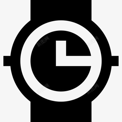手表旅行系列4已填充图标svg_新图网 https://ixintu.com 已填充 手表 旅行系列4