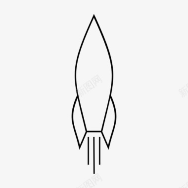 火箭子弹导弹图标图标