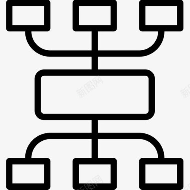 营销图6线性图标图标