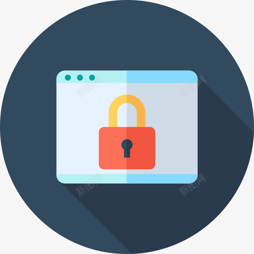 浏览器数字营销6扁平图标svg_新图网 https://ixintu.com 扁平 数字营销6 浏览器