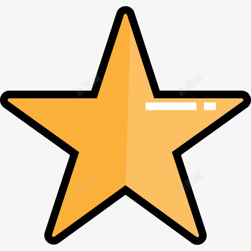 星评级和验证符号线颜色图标svg_新图网 https://ixintu.com 星 线颜色 评级和验证符号