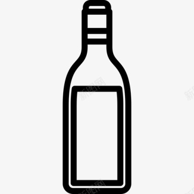 葡萄酒食品和饮料15直系图标图标