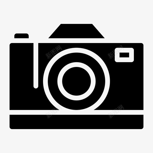 相机照片图标svg_新图网 https://ixintu.com 图片 技术 旅行实景集 照片 相机