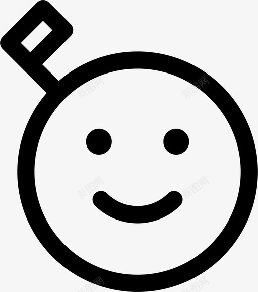 情感旗帜月亮图标svg_新图网 https://ixintu.com 太空 快乐 情感 旗帜 月亮
