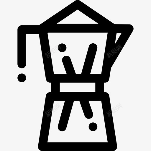 咖啡家庭用品10直系图标svg_新图网 https://ixintu.com 咖啡 家庭用品10 直系