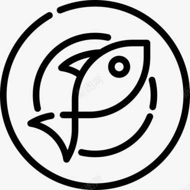 鱼7号餐厅直系图标图标