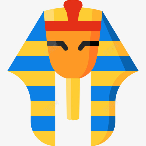 古代埃及和埃及平坦图标svg_新图网 https://ixintu.com 古代 埃及和埃及 平坦