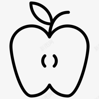 苹果苹果片水果图标图标