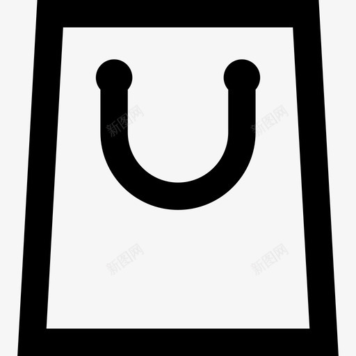 购物袋数字营销8线性图标svg_新图网 https://ixintu.com 数字营销8 线性 购物袋