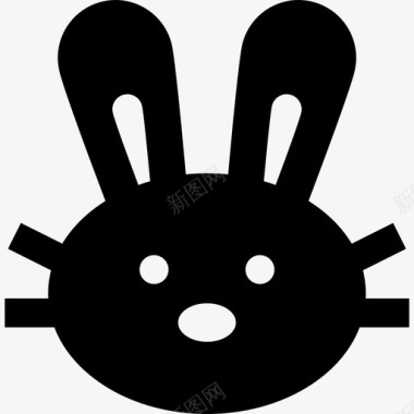 复活节兔子复活节22填充图标图标