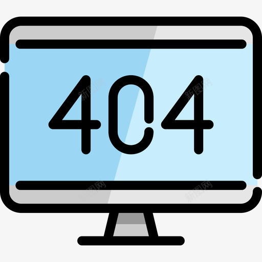 监视器编程5线性颜色图标svg_新图网 https://ixintu.com 监视器 线性颜色 编程5