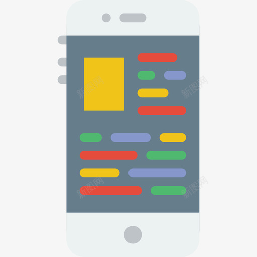 智能手机新闻媒体4平板图标svg_新图网 https://ixintu.com 平板 新闻媒体4 智能手机