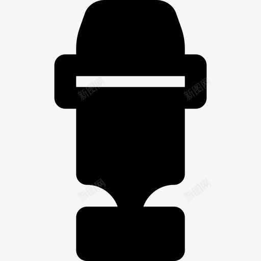 麦克风音乐14固态图标svg_新图网 https://ixintu.com 固态 音乐14 麦克风