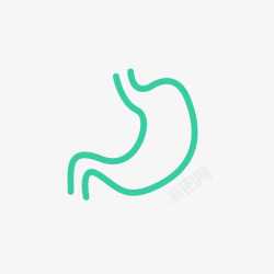 胃经胃经高清图片