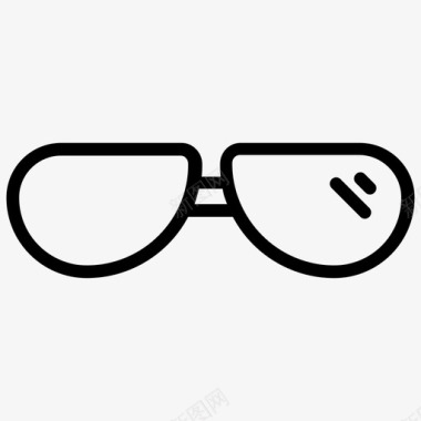 护目镜时髦眼镜派对道具图标图标