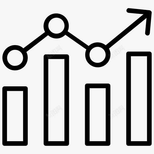 图形化评估分析业务分析图标svg_新图网 https://ixintu.com 业务分析 分析 图形化评估 统计分析 营销图 营销战略线图标