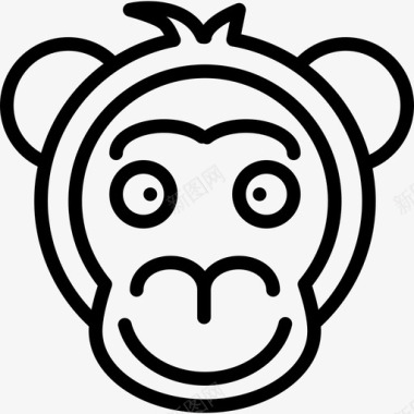 猴子自然3直系图标图标