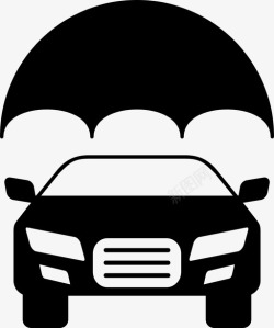 汽车标志保险保证汽车保险图标高清图片