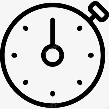 计时器用于接口2线性图标图标