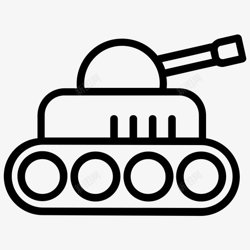 陆军坦克战车步兵车图标svg_新图网 https://ixintu.com 军用坦克 战车 步兵车 运输 运输线图标 陆军坦克