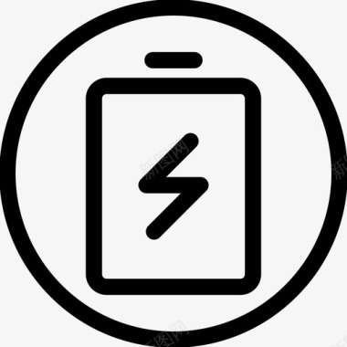 充电电池电图标图标
